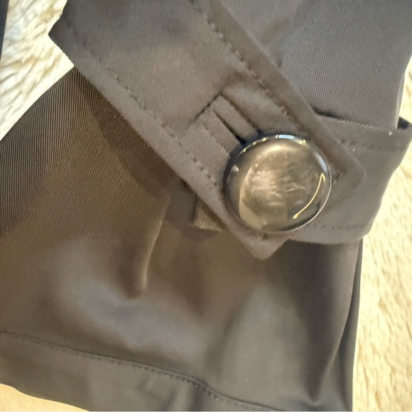 INC International Concepts Black Trench Coat - Picture 9 of 12